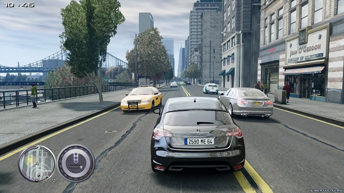 Срібний ротор спідометр / GTA 4