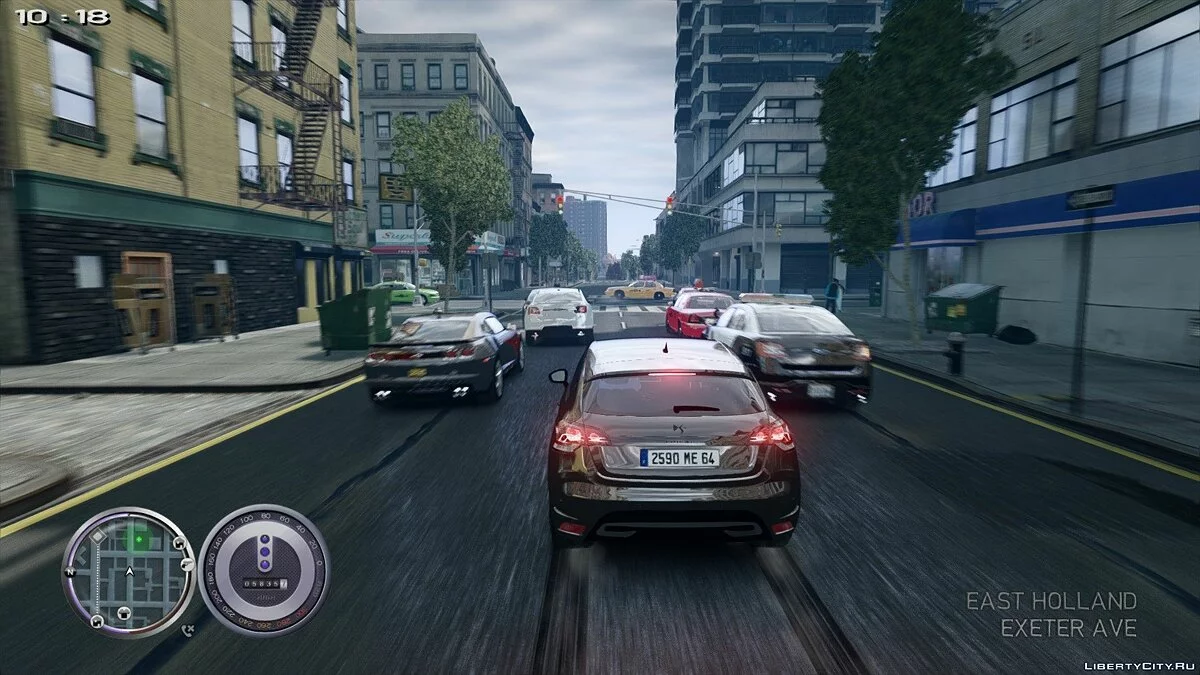 Срібний ротор спідометр / GTA 4