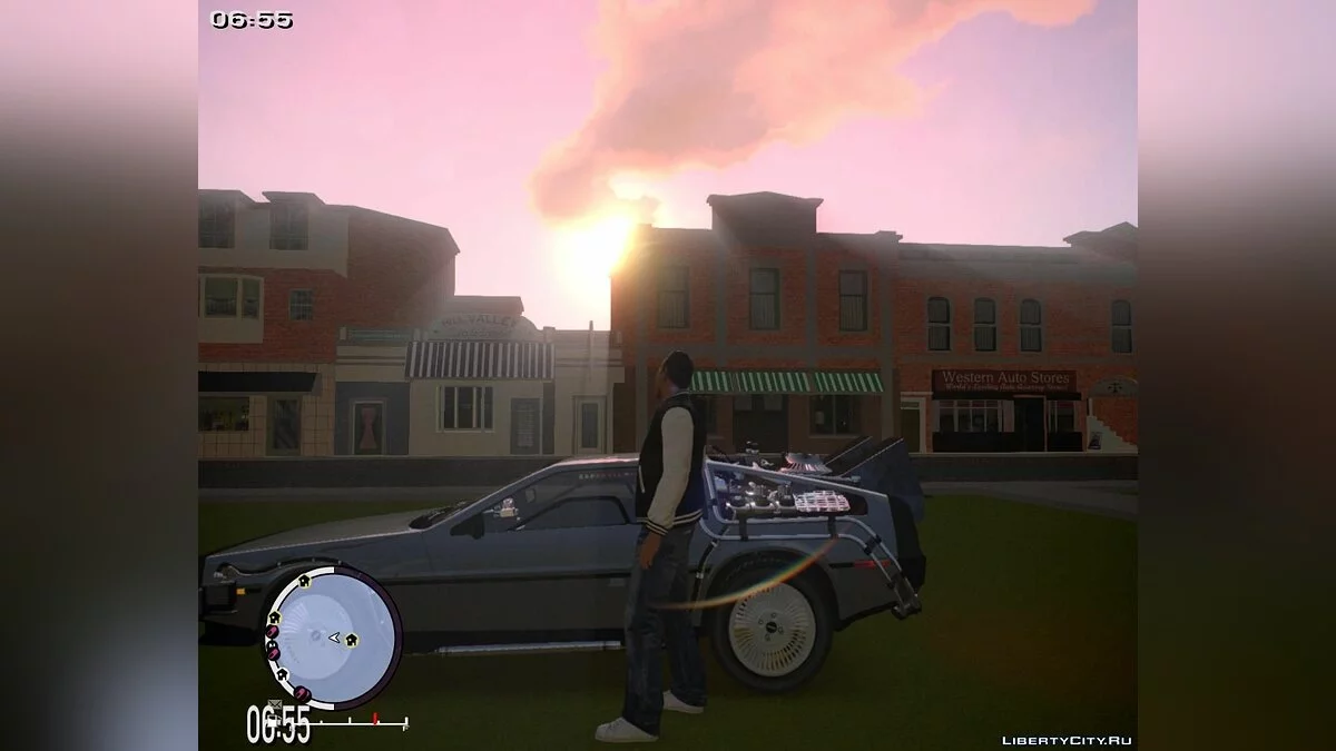 Назад у майбутнє + Хілл Велі / GTA 4
