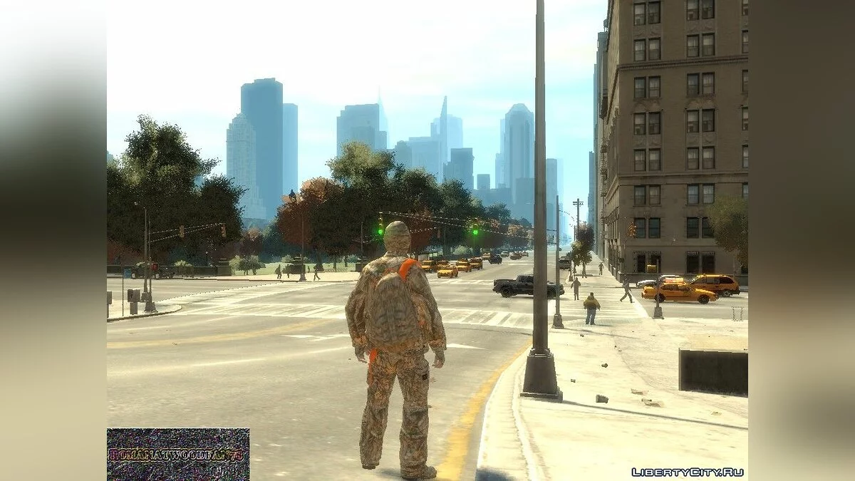 Камуфляжний рюкзак / GTA 4