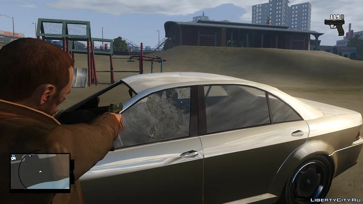 Car Window Break Fix / GTA 4