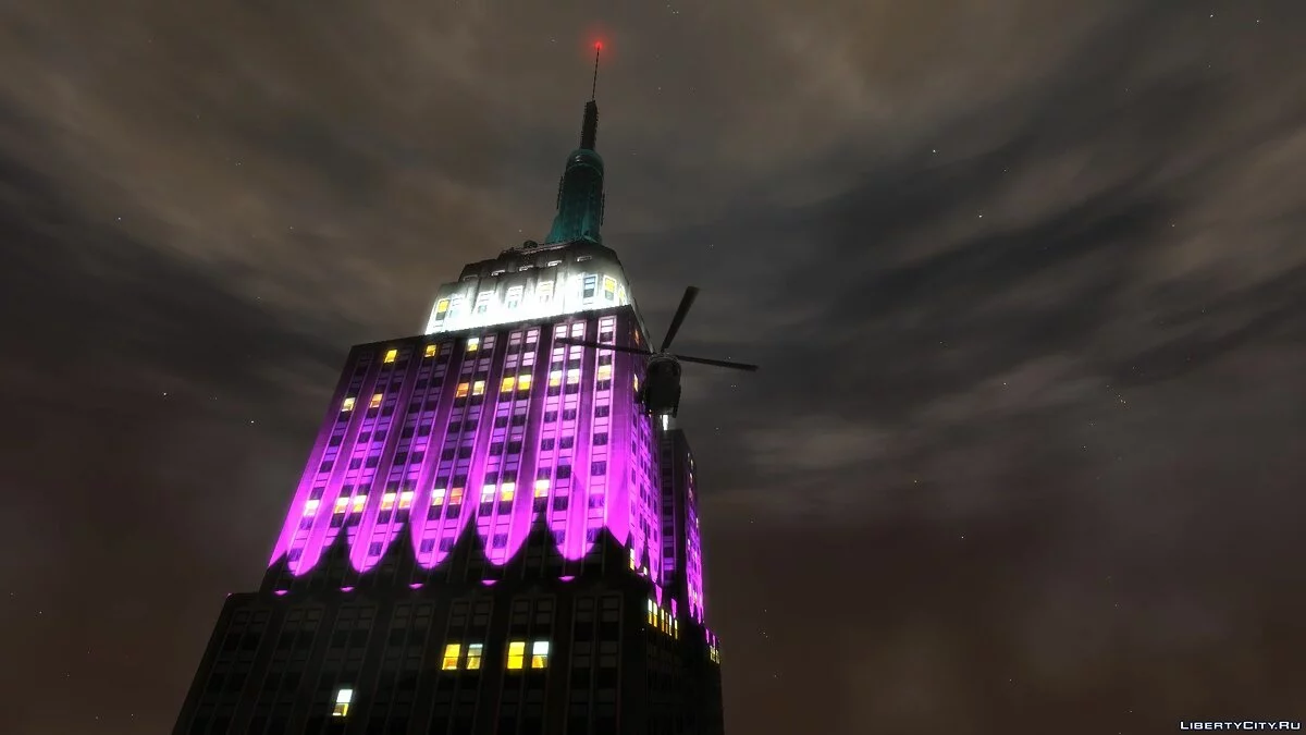 Lampu Beta Menara Rotterdam / GTA 4