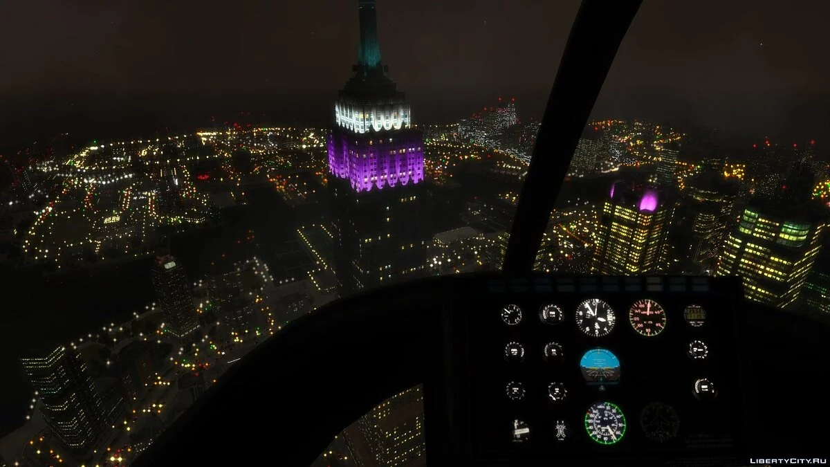 Lampu Beta Menara Rotterdam / GTA 4