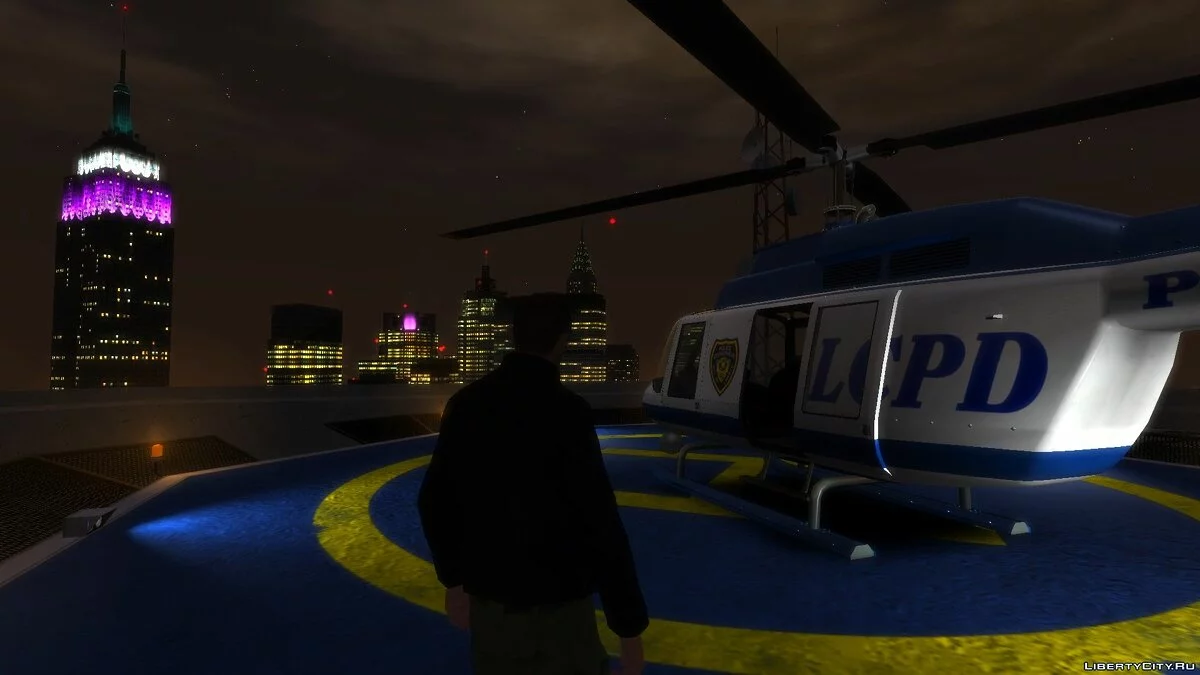 Lampu Beta Menara Rotterdam / GTA 4