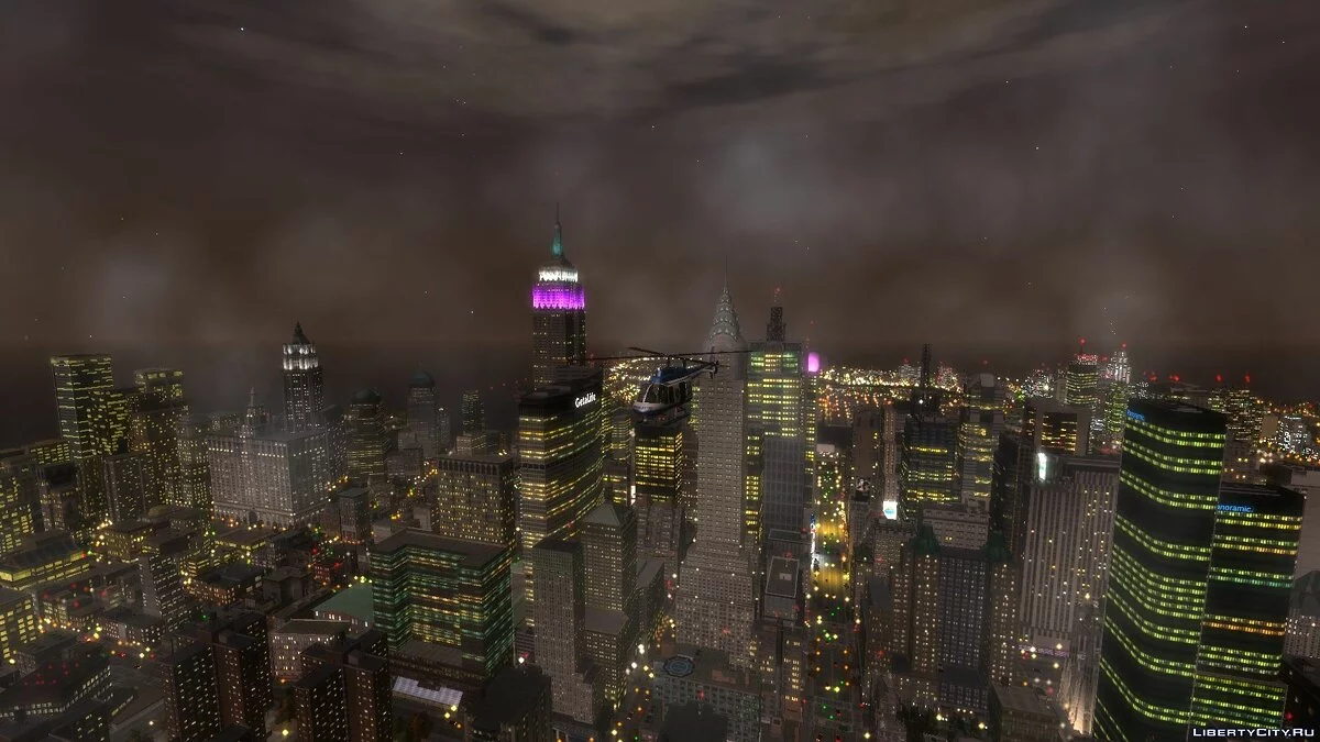 Lampu Beta Menara Rotterdam / GTA 4