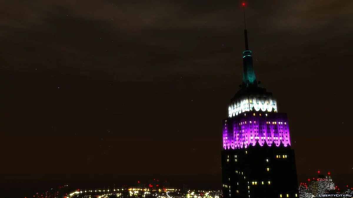 Lampu Beta Menara Rotterdam / GTA 4