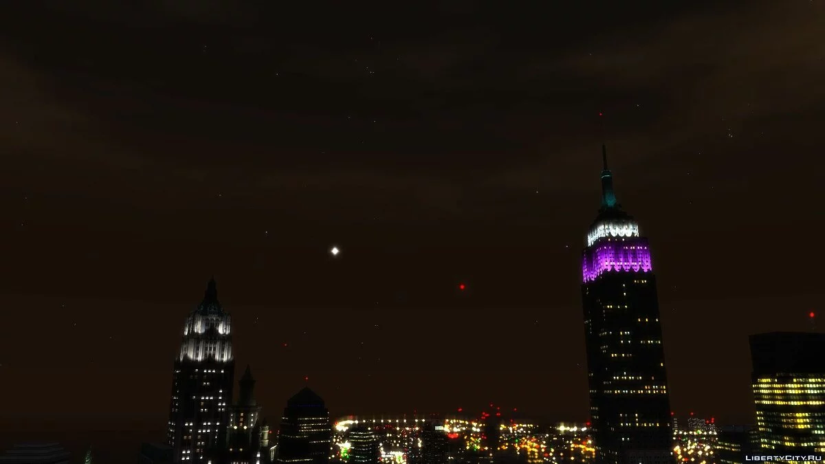 Lampu Beta Menara Rotterdam / GTA 4