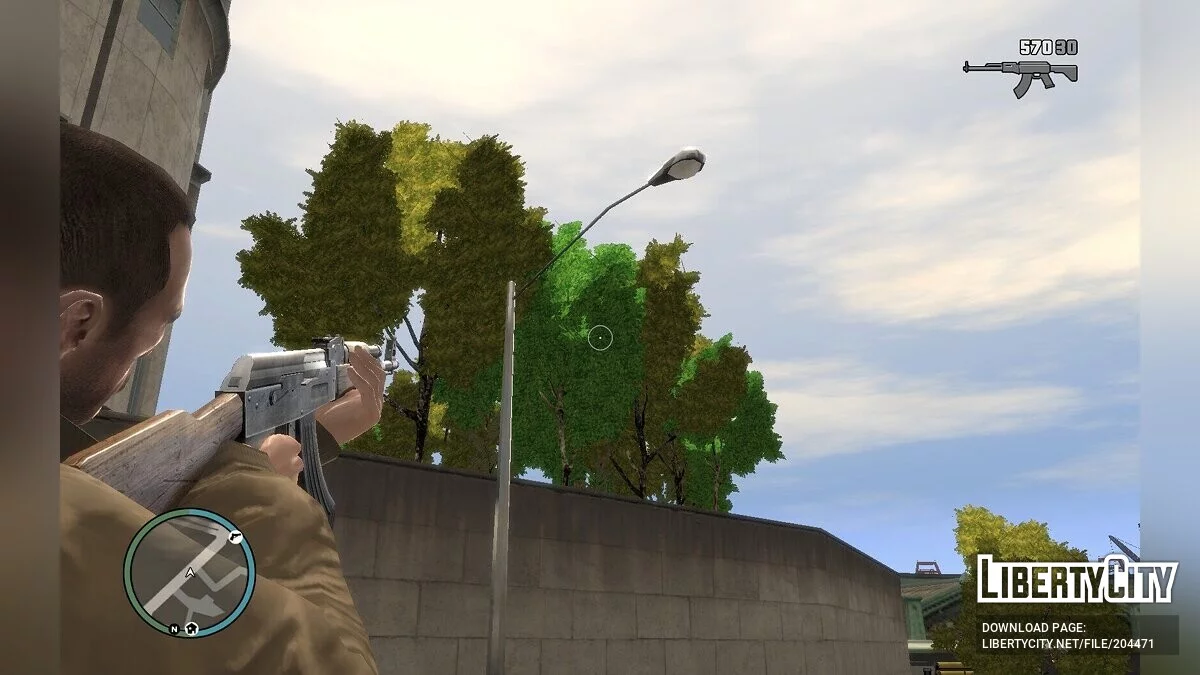 Відсутність зернистості на об'єктах / GTA 4