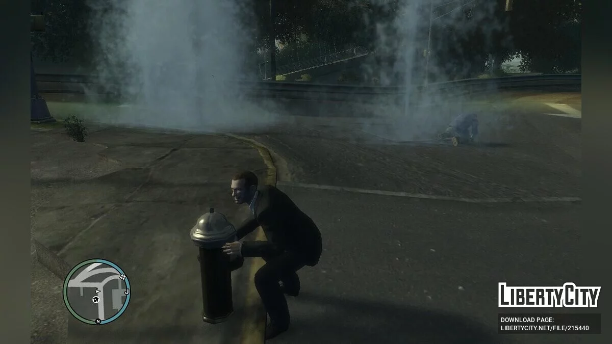 Arma de água e fogo / GTA 4