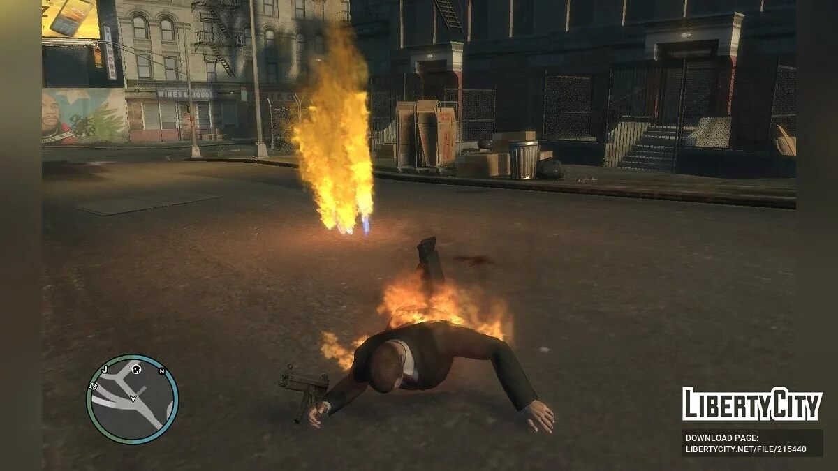 Arma de água e fogo / GTA 4