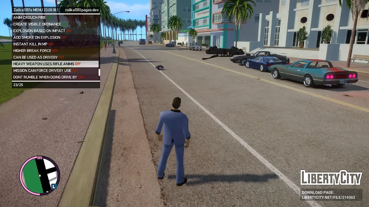 GTA Vice City Next Gen Edition Weapon Patch [1.1] / GTA 4