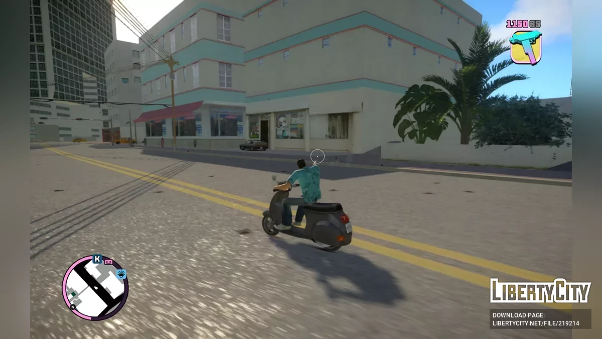 Класичні іконки та звуки зброї для Vice City Nextgen Edition / GTA 4