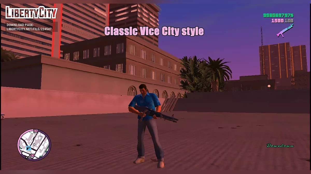 Нові шрифти, більш вірні оригіналу Vice City v2 / GTA 4