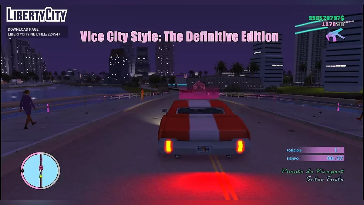 Нові шрифти, більш вірні оригіналу Vice City v2 / GTA 4
