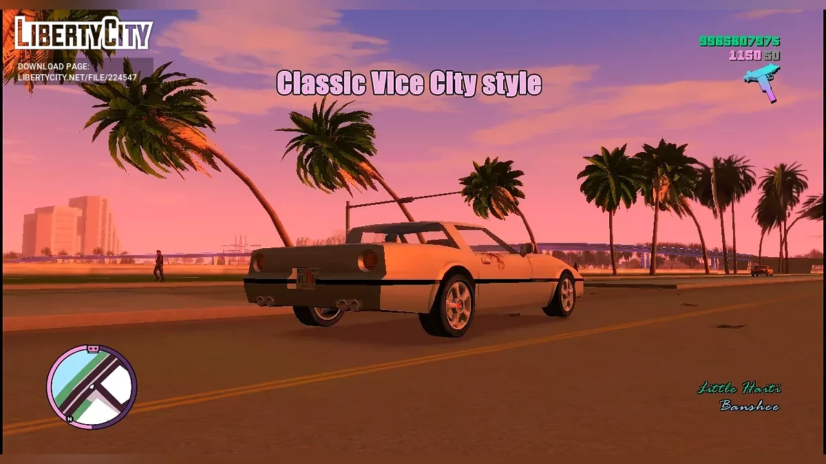 Нові шрифти, більш вірні оригіналу Vice City v2 / GTA 4