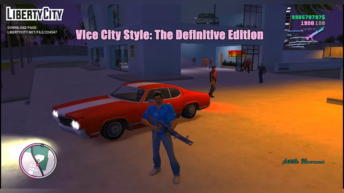 Нові шрифти, більш вірні оригіналу Vice City v2 / GTA 4