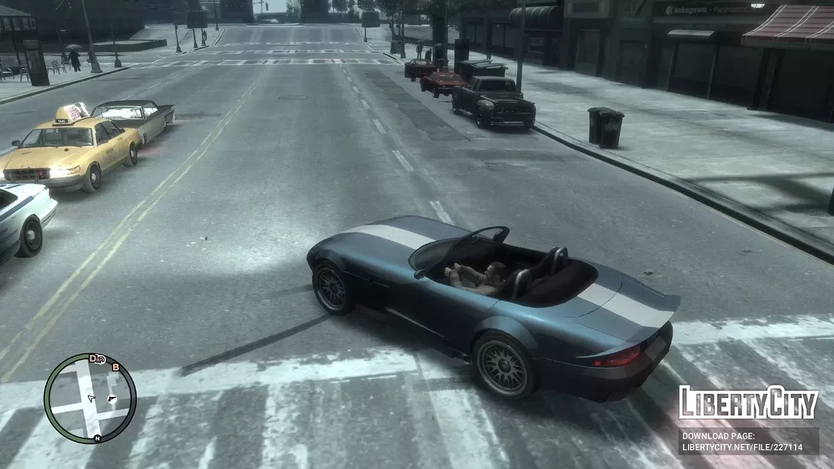 Більше припаркованого транспорту / GTA 4