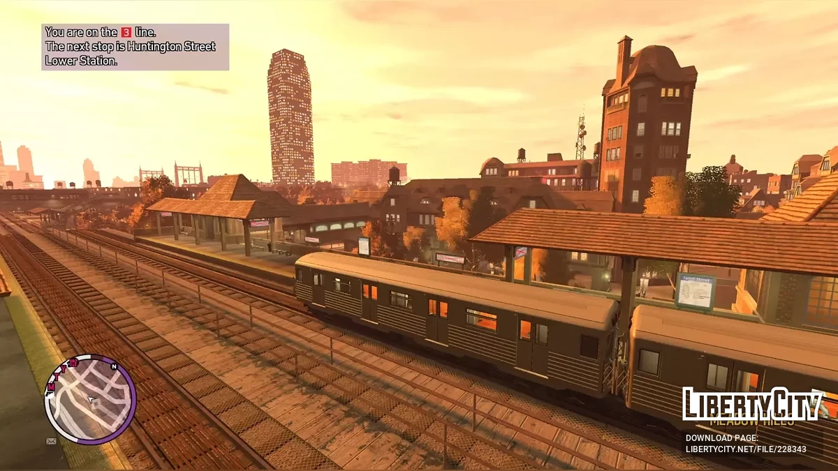 Estación renovada de Dukes Boulevard / GTA 4