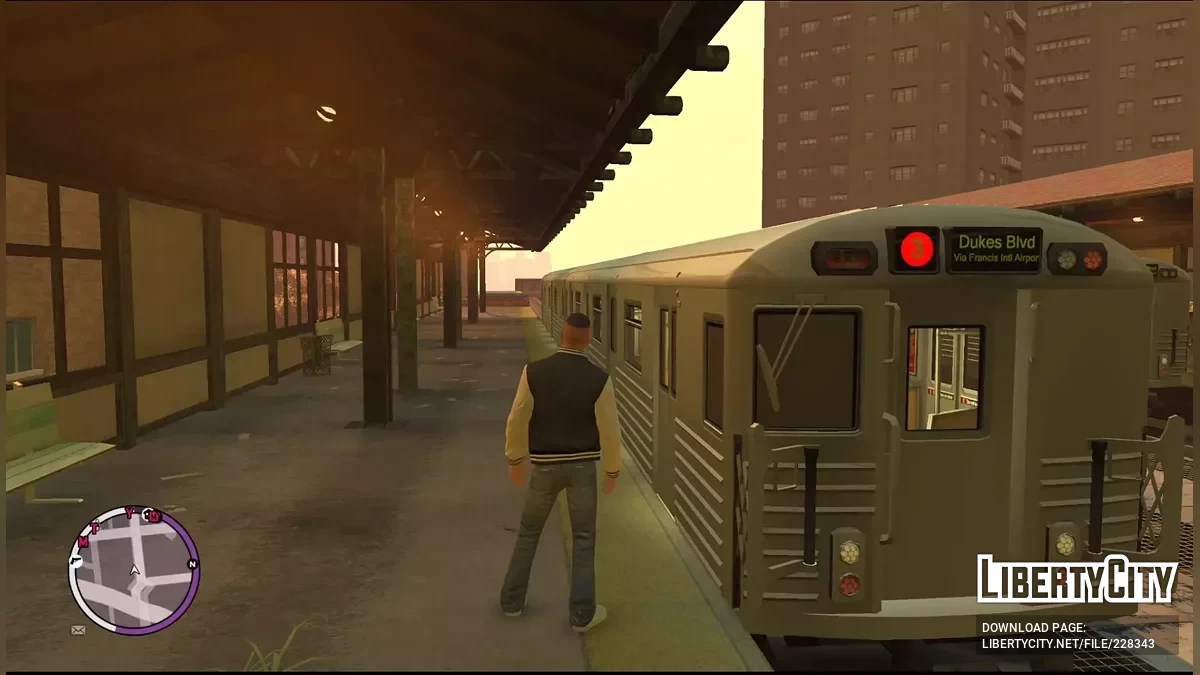 Estación renovada de Dukes Boulevard / GTA 4