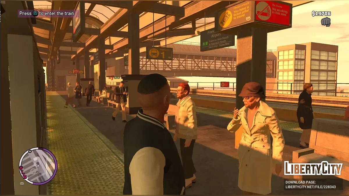 Estación renovada de Dukes Boulevard / GTA 4