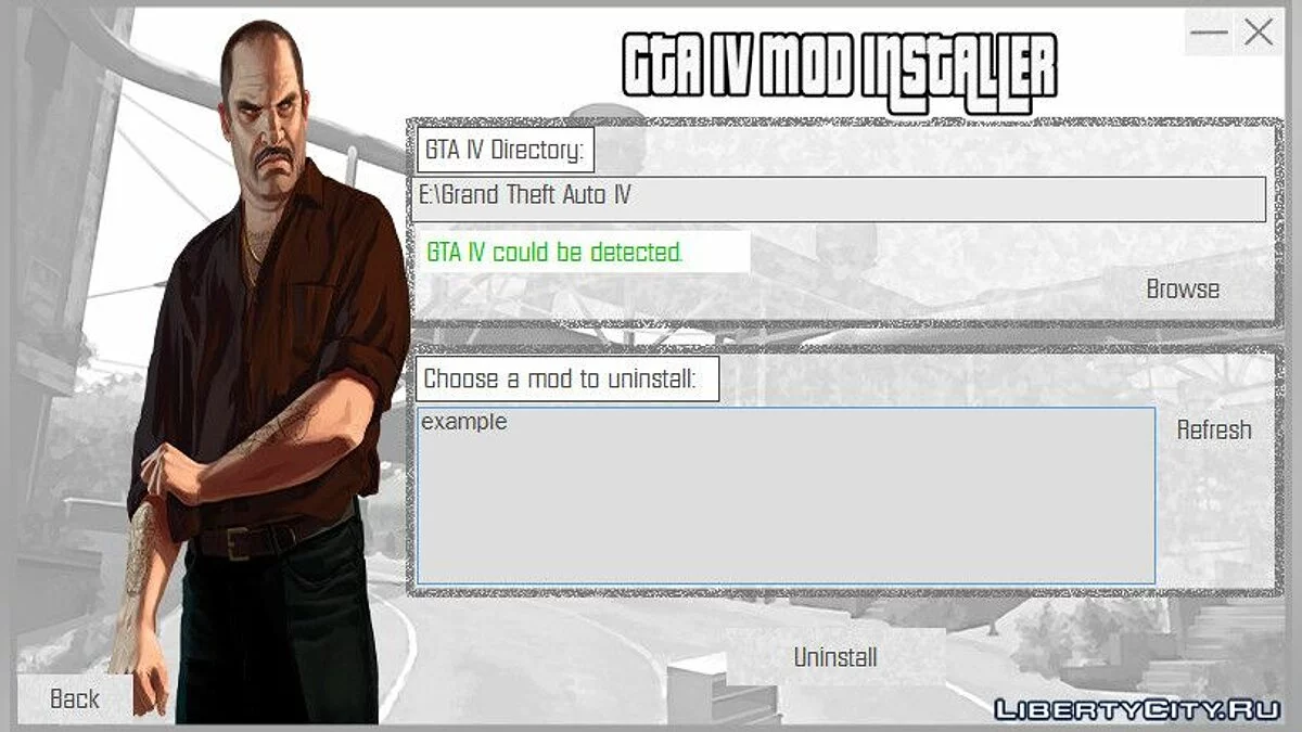 GTA IV Mod Installer v1.2 - Простий установник модів / GTA 4