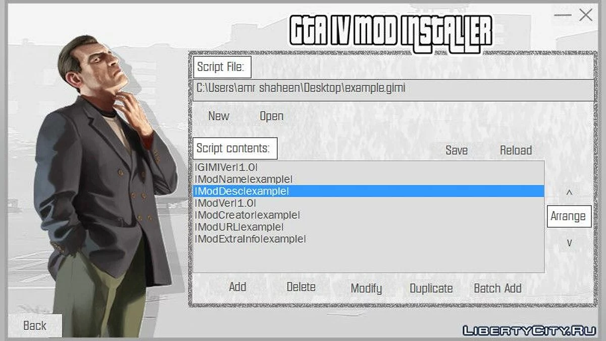 GTA IV Mod Installer v1.2 - Простий установник модів / GTA 4