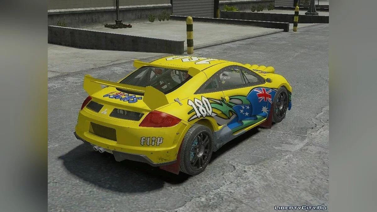 Mitsubishi Eclipse GT Rallycross (DiRT2) / GTA 4