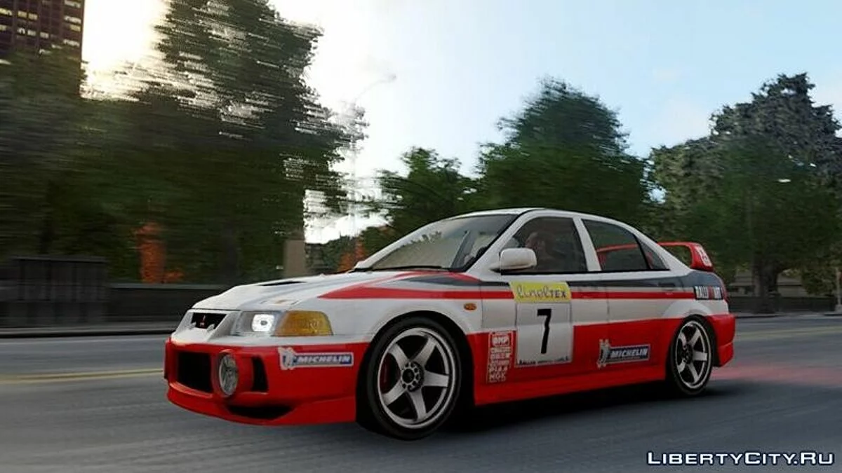 Mitsubishi Lancer Evolution VI Rallye Edition / GTA 4