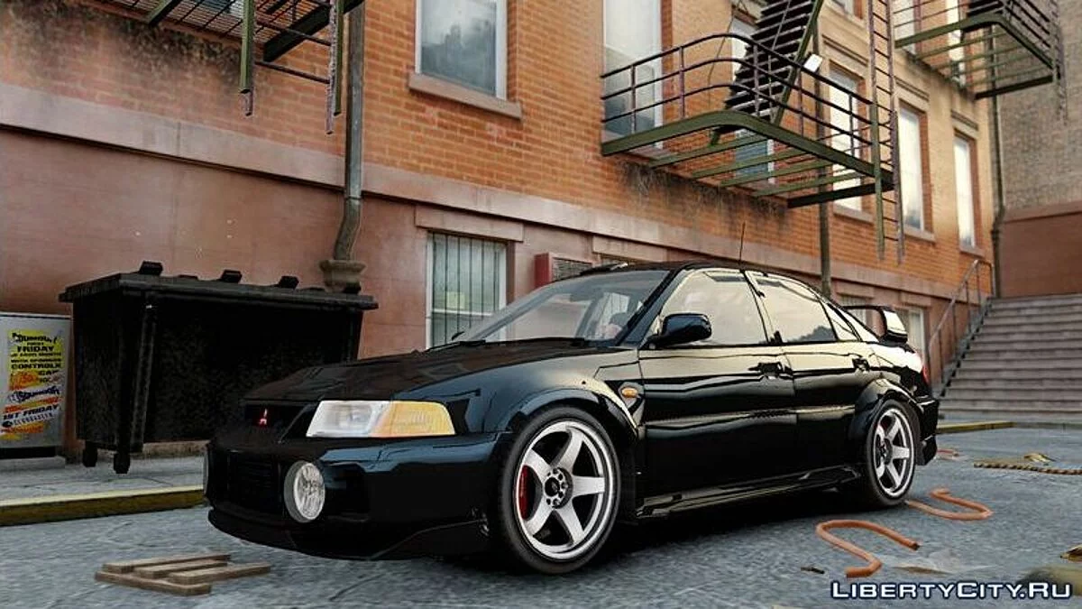 Mitsubishi Lancer Evolution VI Rallye Edition / GTA 4