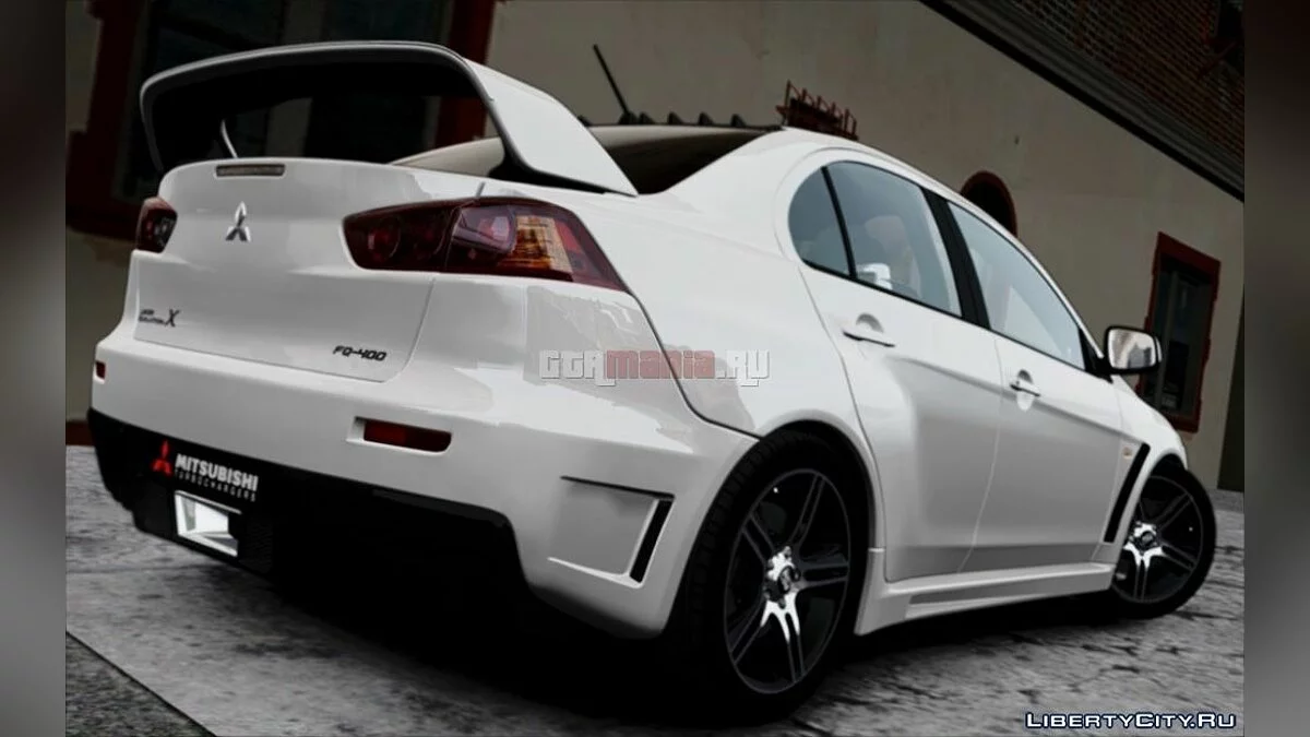 三菱Lancer Evo X FQ400 [测试版] / GTA 4
