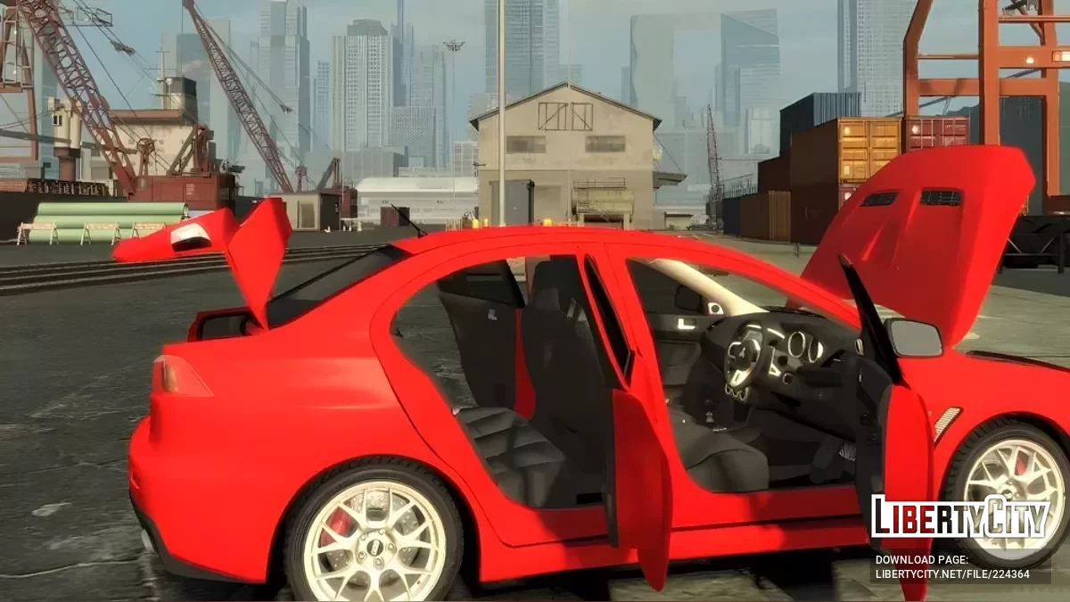 Mitsubishi Evolution X / GTA 4