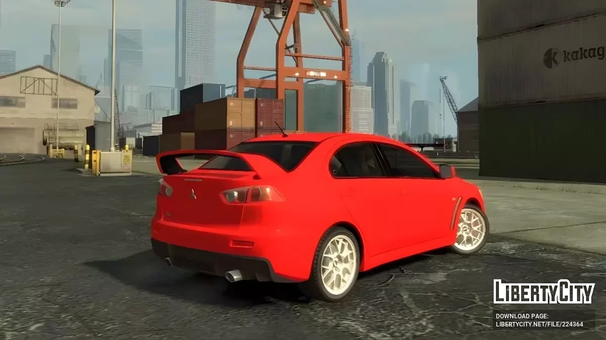 Mitsubishi Evolution X / GTA 4
