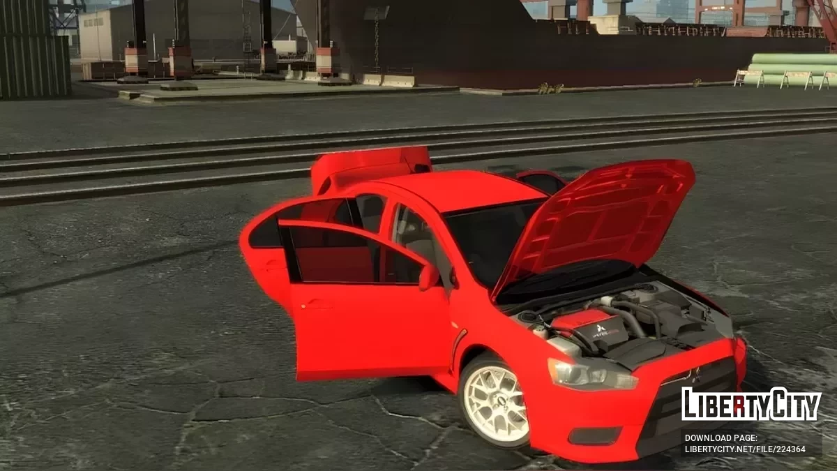 Mitsubishi Evolution X / GTA 4