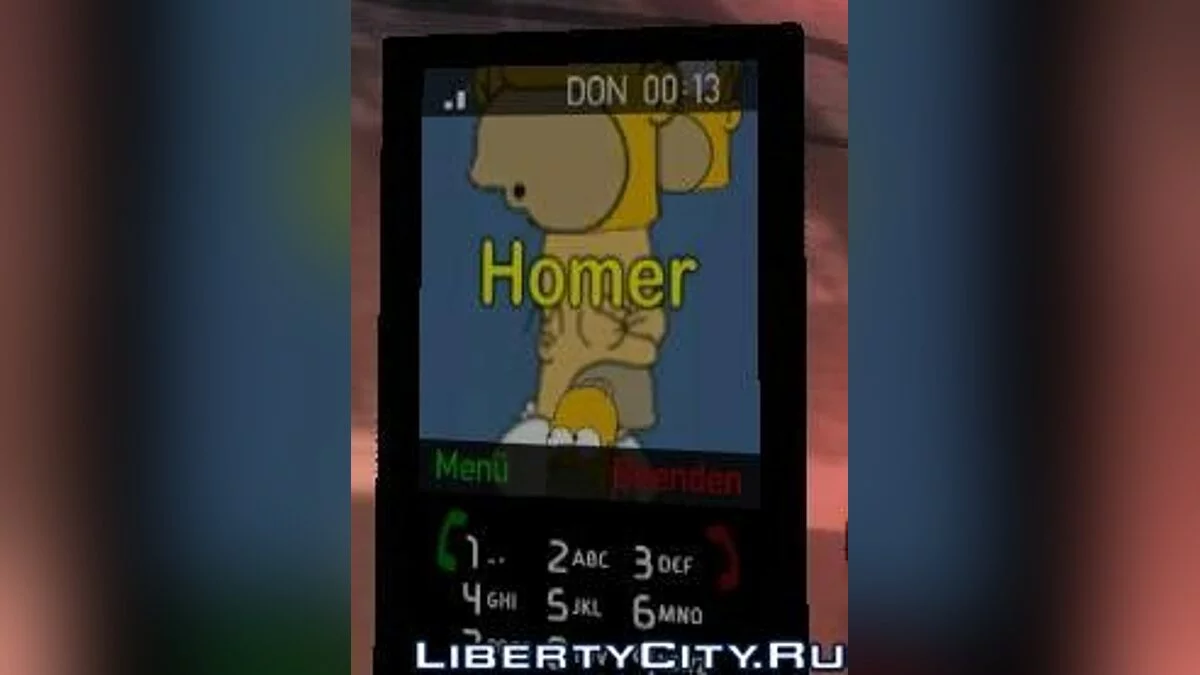 Homer Simpsons Theme / جي تي إيه 4