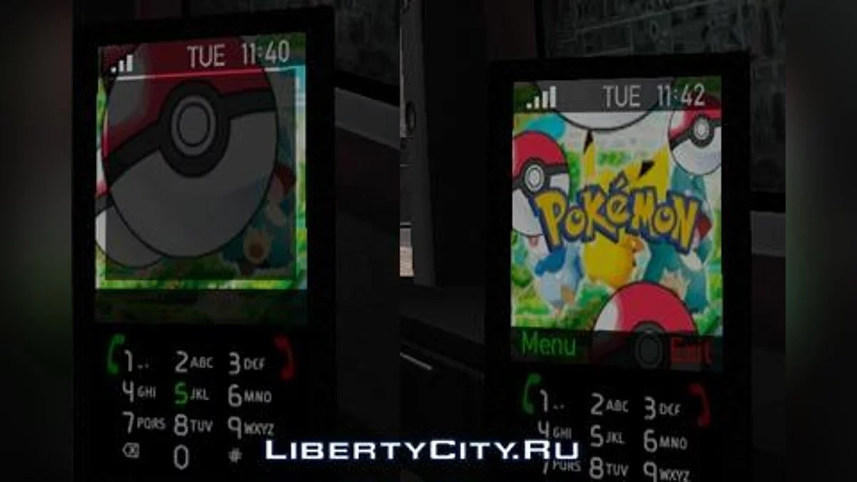 Pokemon Cell Phone Theme / GTA 4