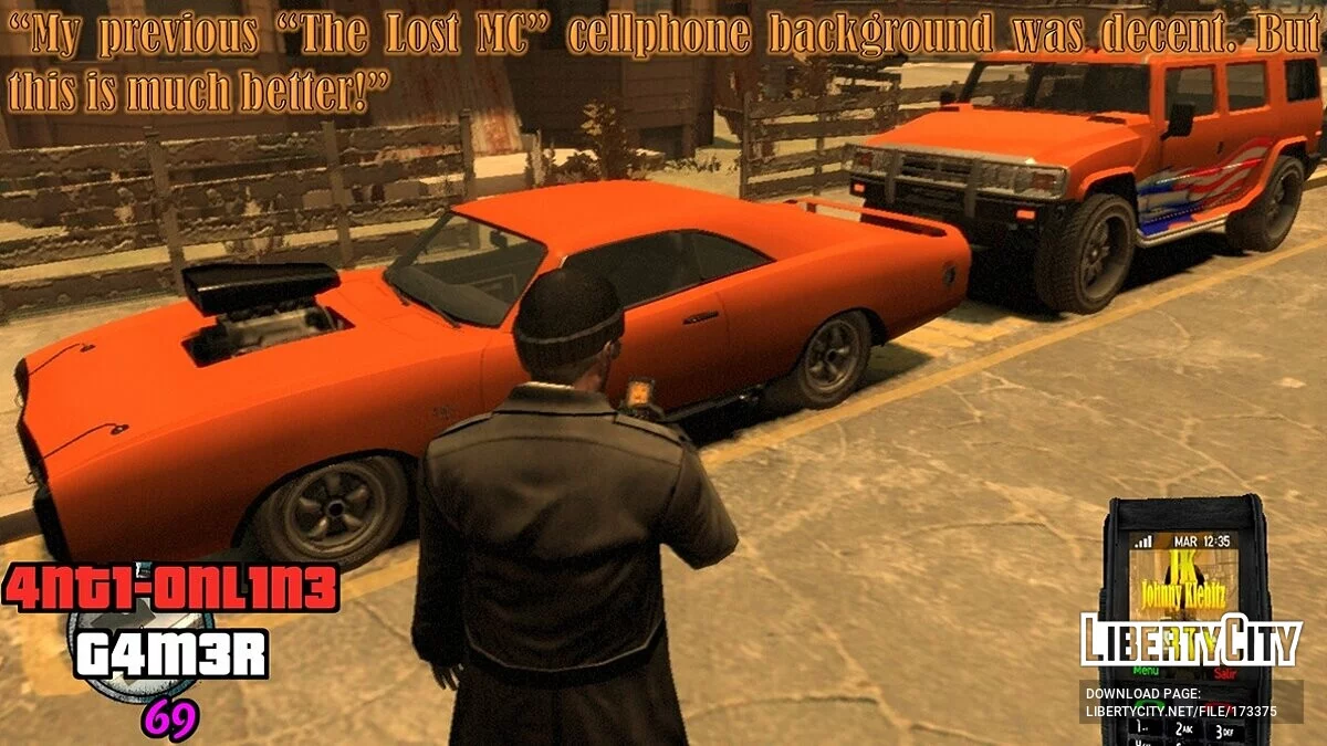 New Customized Cellphone Backgrounds Pack / GTA 4
