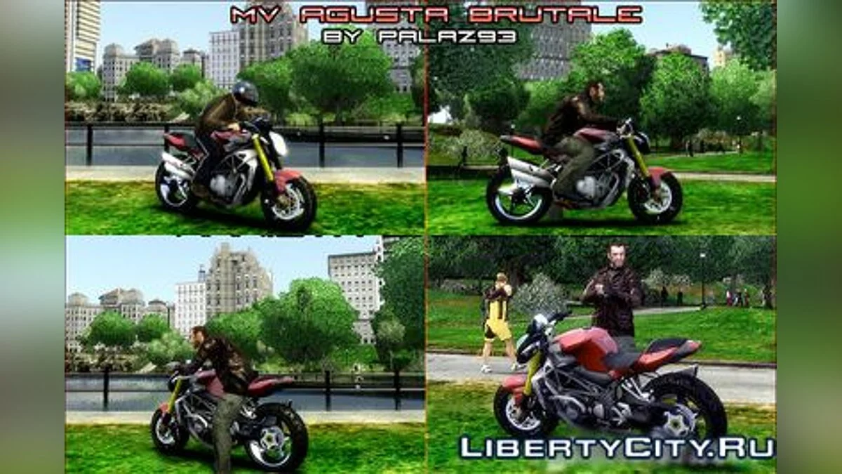 MV Agusta Brutale / جي تي إيه 4