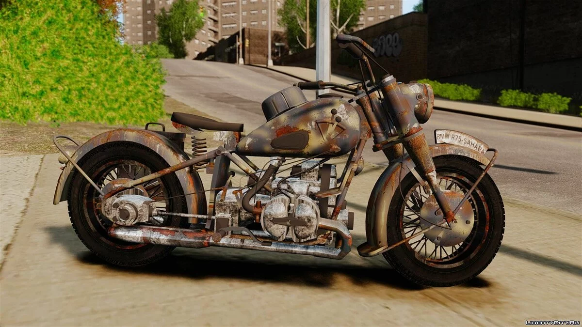 BMW R75 Sahara / GTA 4