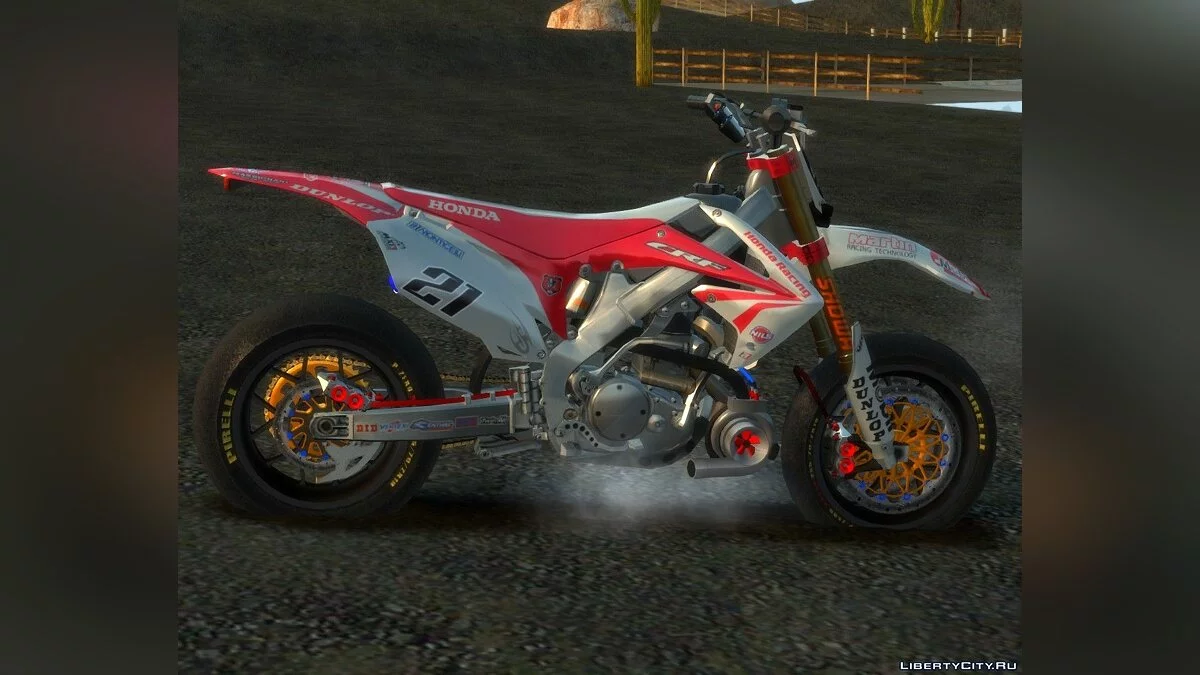 هوندا CRF 450 توربو موتارد / جي تي إيه 4