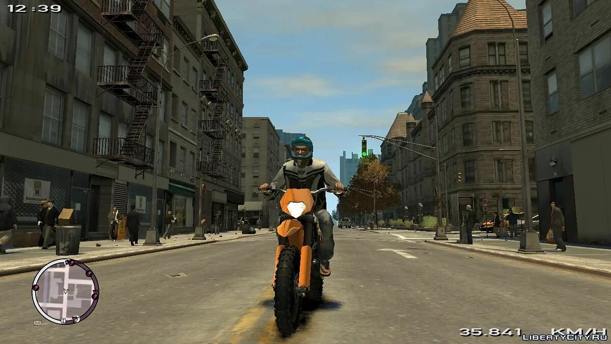 وحش الطاقة KTM EXC 450 للطرق الوعرة / جي تي إيه 4