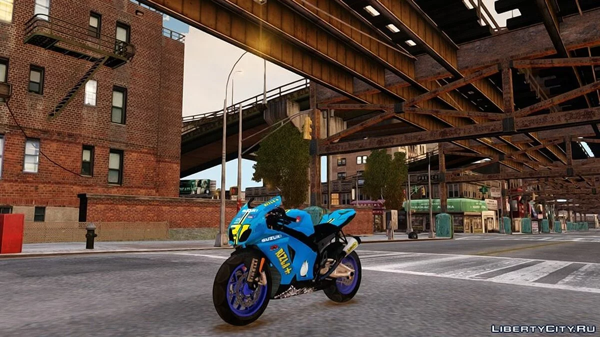 Suzuki GSX-R 1000 K10 Rizla + / GTA 4