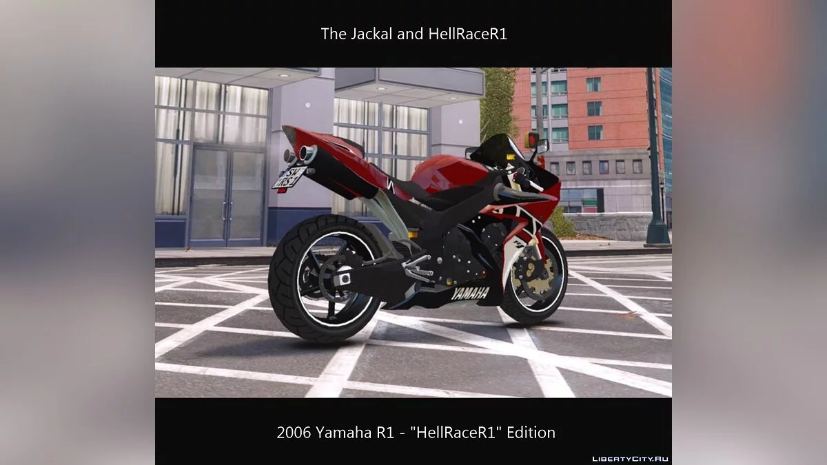 2006 Yamaha R1 - Komplett / GTA 4
