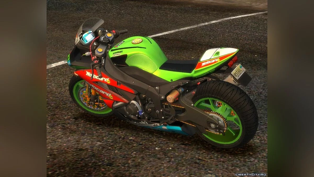 川崎忍者ZX-6R / GTA 4