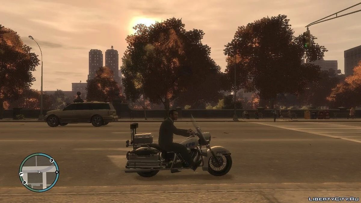 Motor Polisi dari TBoGT / GTA 4