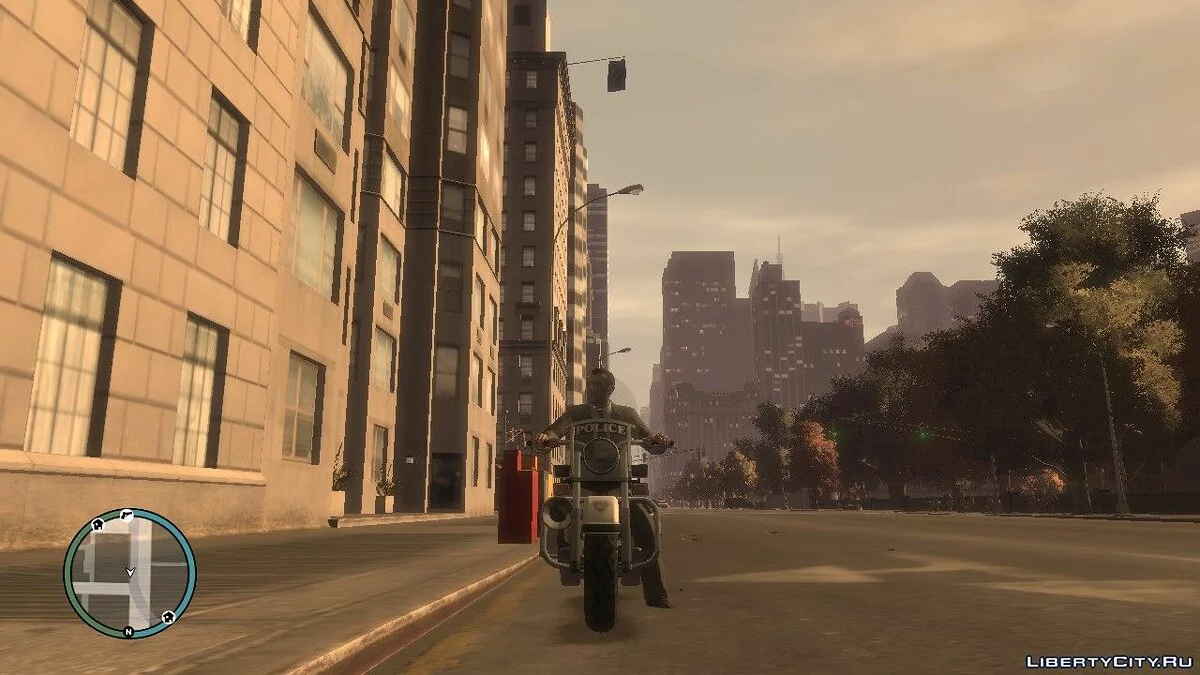 Motor Polisi dari TBoGT / GTA 4