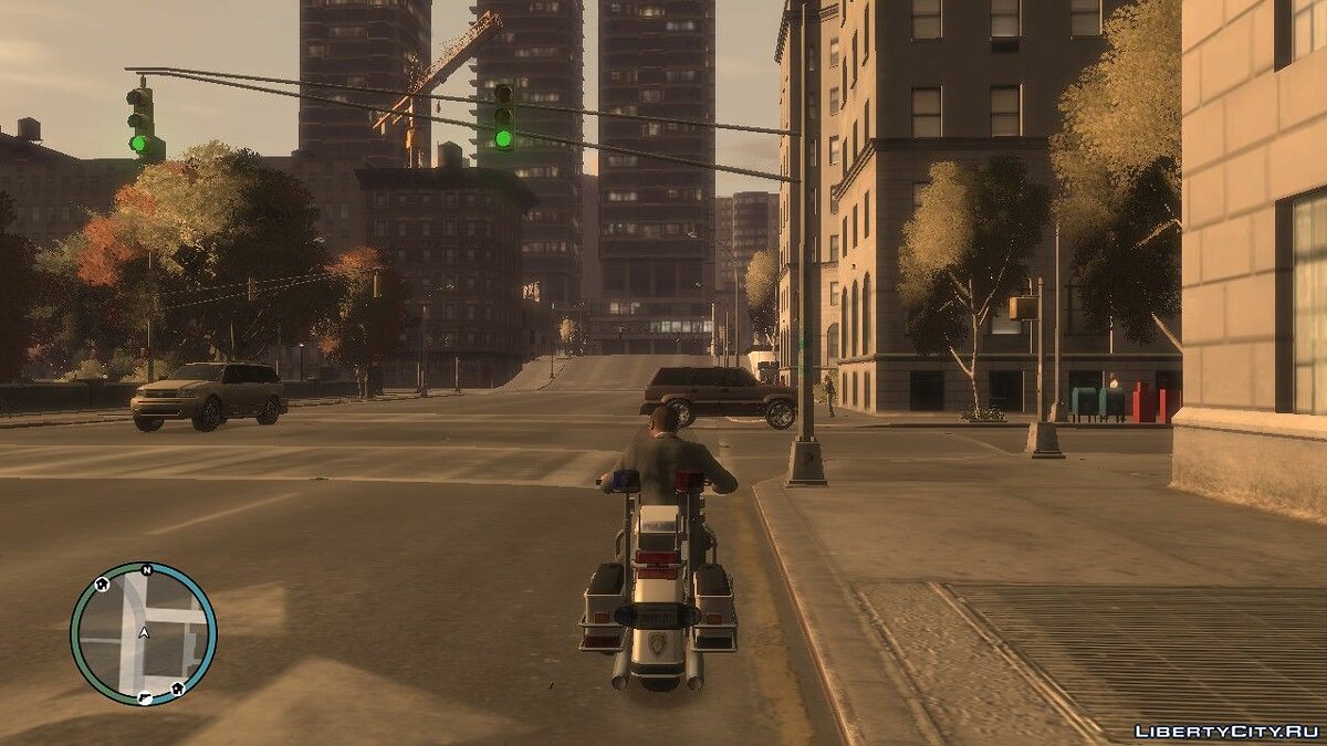 Download GTA IV Cop Cars Changed To Bike v1.0 for GTA 4