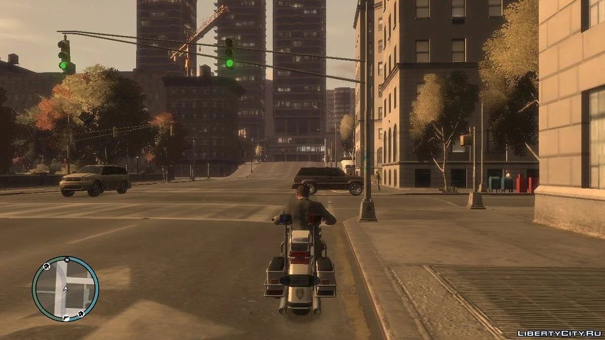 Motor Polisi dari TBoGT / GTA 4