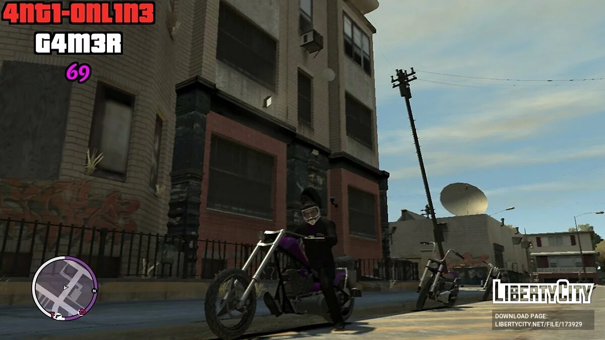 Pertukaran Sepeda Vanilla / GTA 4