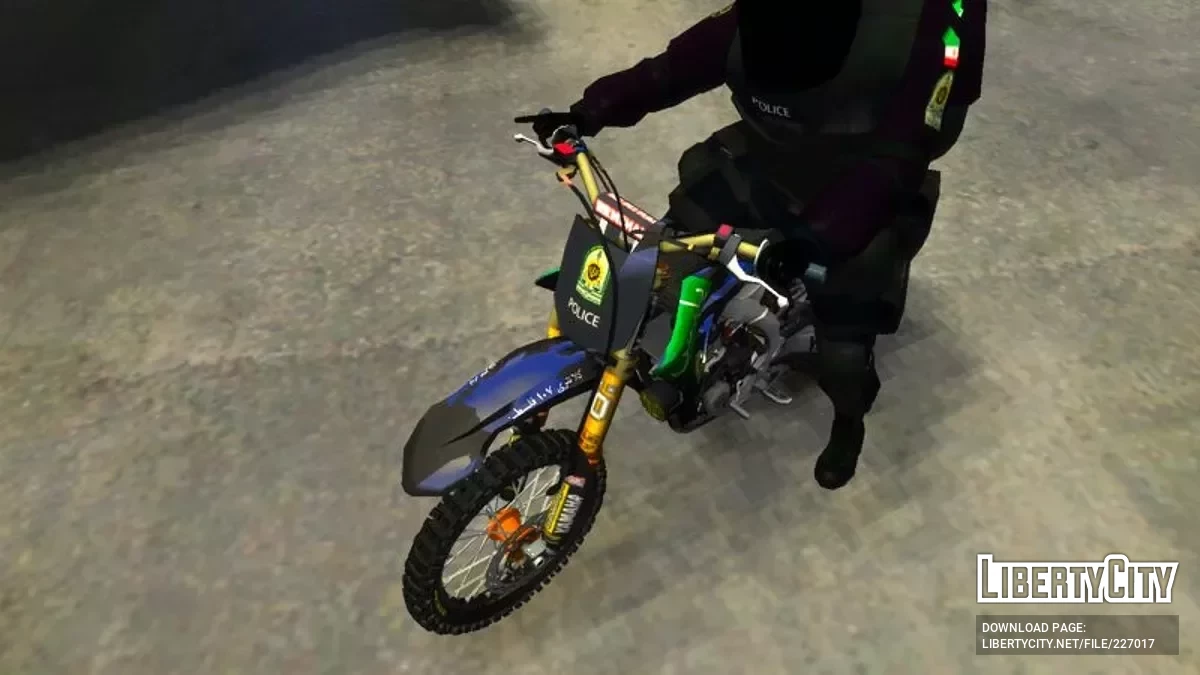 Yamaha YZF 450 Policía / GTA 4