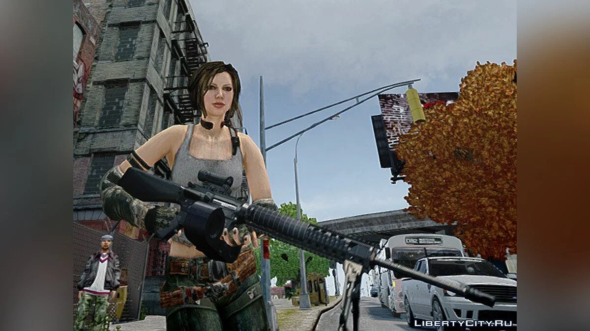 Тришка з Bulletstorm / GTA 4